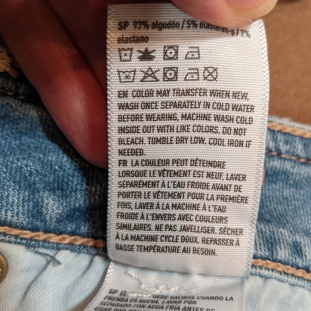American Eagle Super Stretch Denim Skirt Size 2 - Picture 2 of 7